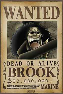 Cartaz de procurado Brook