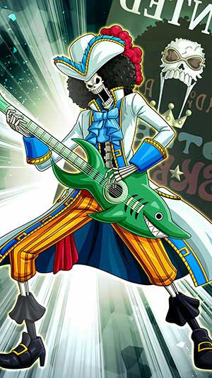 Personagem de One Piece chamado Brook